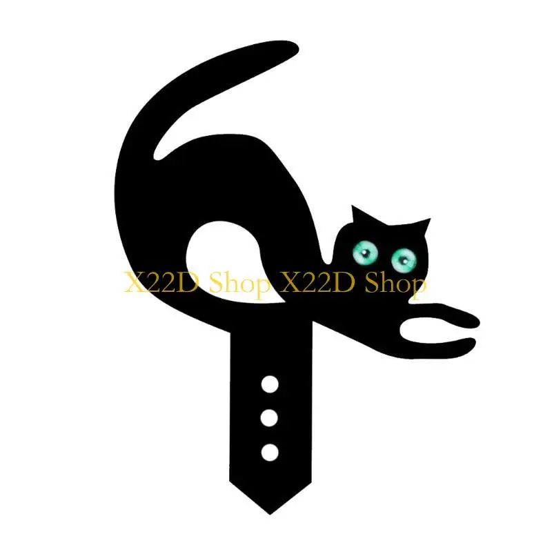 

X22D для сада в форме кошки, газонные таблички, колья, акриловое украшение для заднего двора, декор для двора