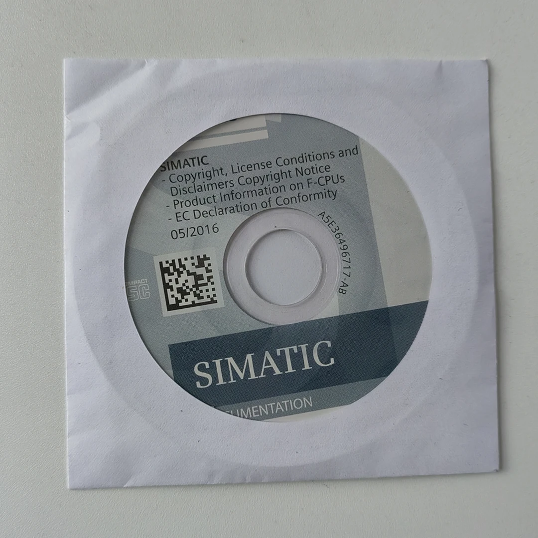 Programming Software Installation CD for Siemens S7 200/300/400/1200/1500 Smart200 PLC TP1200