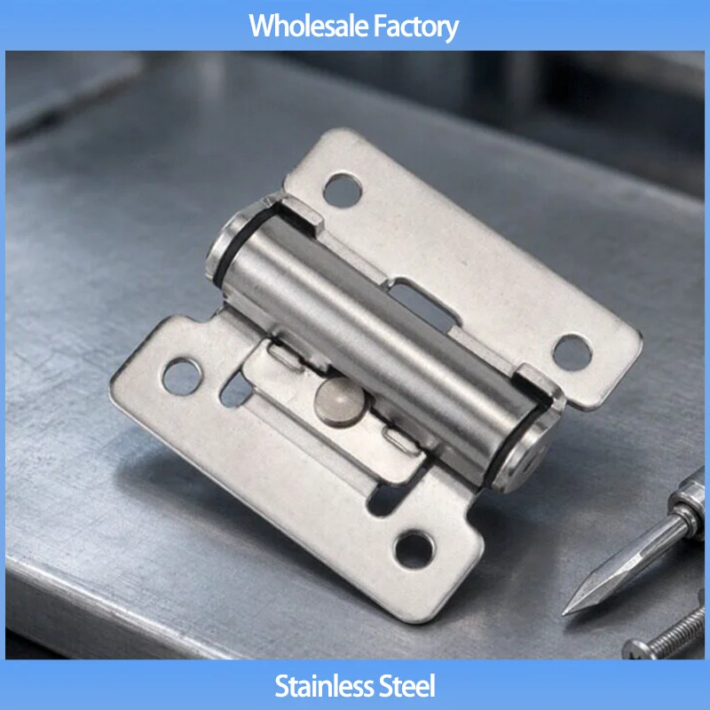 (3 pieces)180 Degree Stainless Steel Free Stop Torque Hinge Damping Hinge Can Position Industrial Equipment At Any Angle