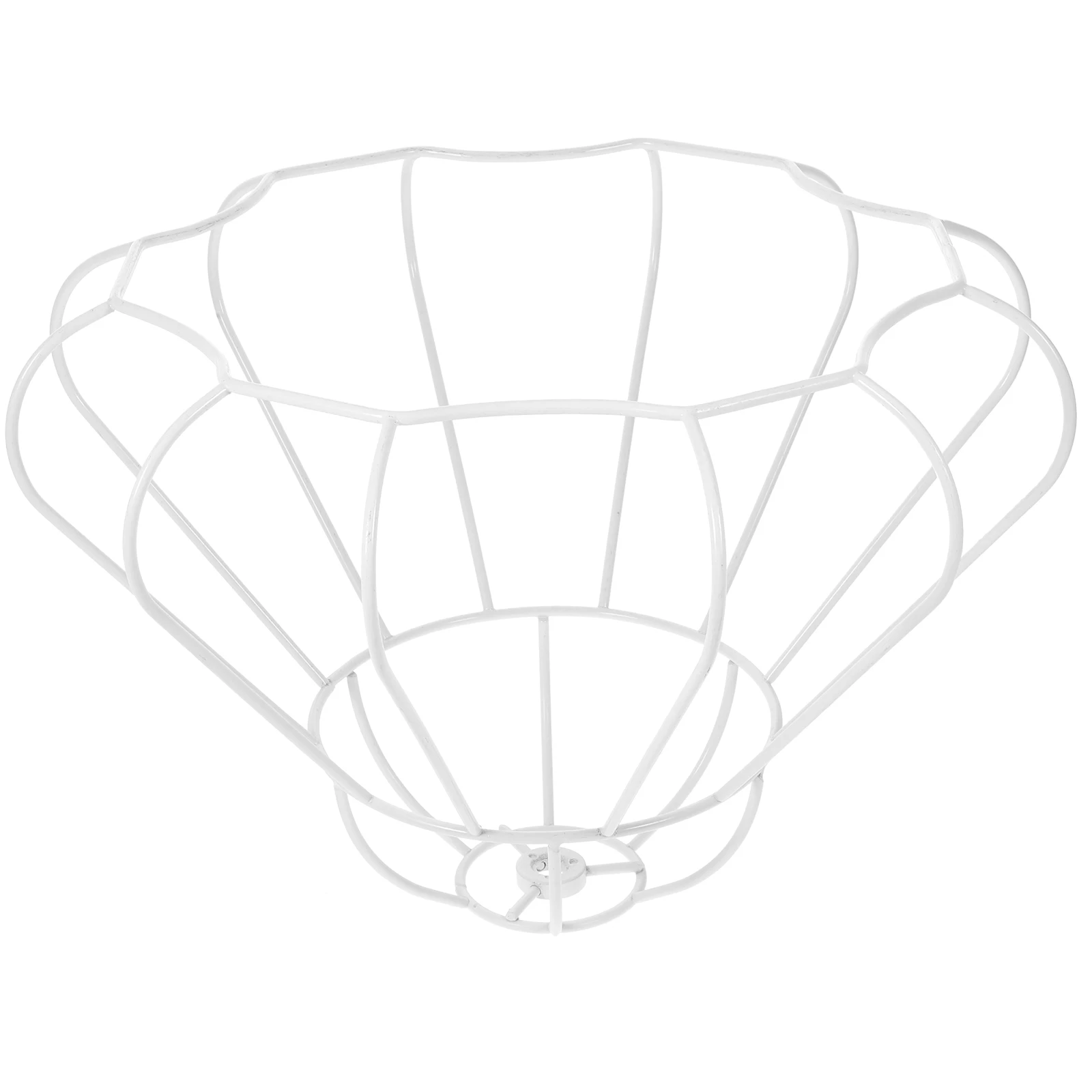 

Lampshade Frame Table Lamp Metal Wire Reliable Desk Lamp DIY Bracket Holder Fixture for Pendant Ceiling Light Shade