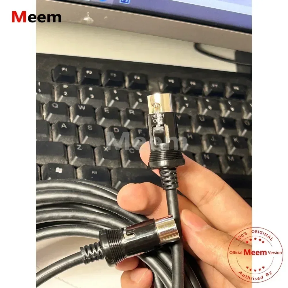 For ROLAND GR-55 GK CABLE 13 PIN DIN MIDI 16.4FT 5M 6FT 2M METER REPLACEMENT (2M 5 METER  GKC5)