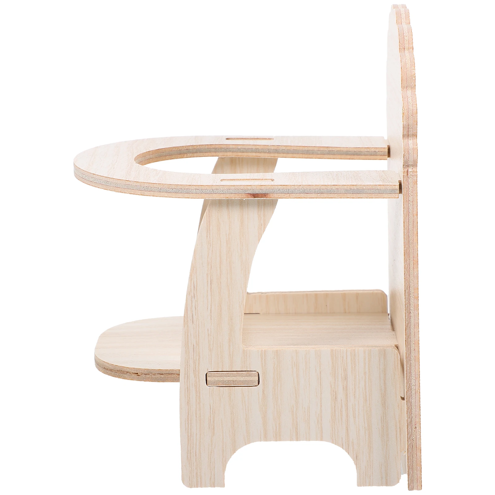 

1 set Wooden Hamster Chair Small Animal Furniture Mini Pet Chairs Table Accessory Lovely Snack Feeding Stand Guinea Pig Hedgehog