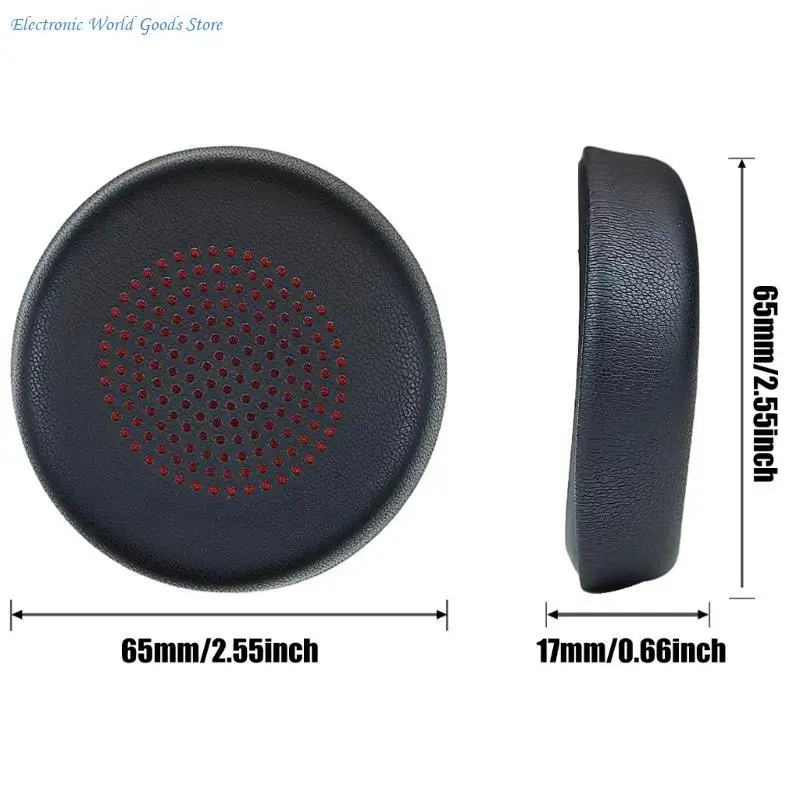 A3PD 고급스러운 교체용 이어 패드는 B825 헤드셋용 이어 쿠션을 커버합니다. 사무실 및 여행용, 최적의 소음 차단 2x