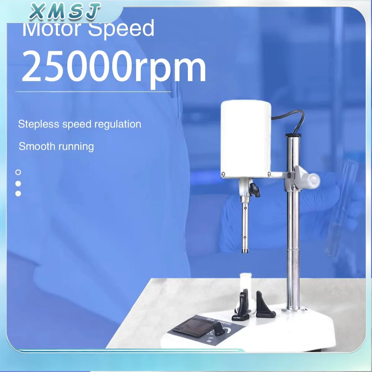 Adjustable High-Speed Laboratory Homogenizer Digital Display Emulsifying Electric Mixer Crusher FSH-2A Homogenizer Disperser