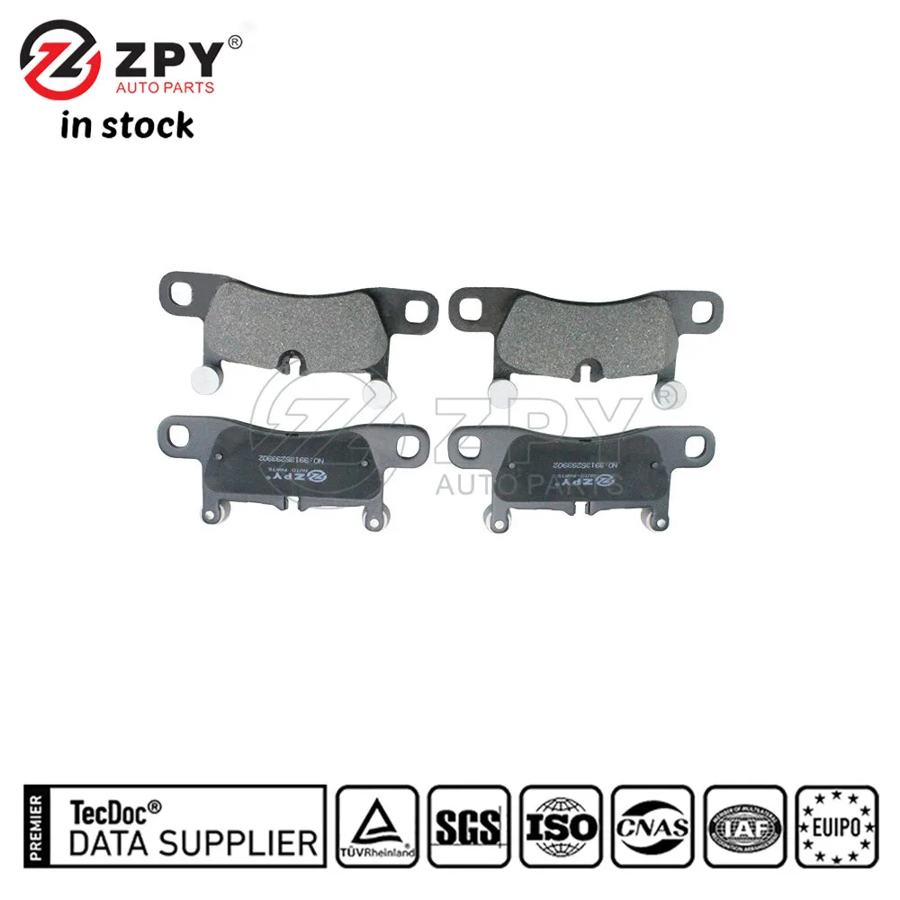 ZPY 新品質セラミックブレーキパッド 2016 ポルシェ 911 991 352 939 02