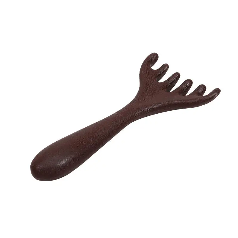 หวีนวดศีรษะ 1/3 ชิ้น อเนกประสงค์ หกแฉก นวดบำบัดศีรษะ ขูดผิวหนัง นวดจุดฝังเข็ม หวีนวดหน้า ยกกระชับผิวหน้า