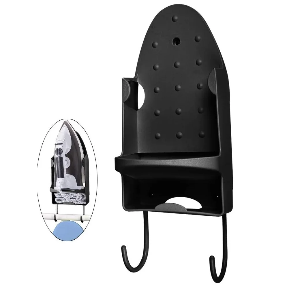 

Ironing Board Holder Home Hotel Dryer Holder Iron Wall Mounted Iron Rest Stand Heat-resistant Rack Hanging Accessories