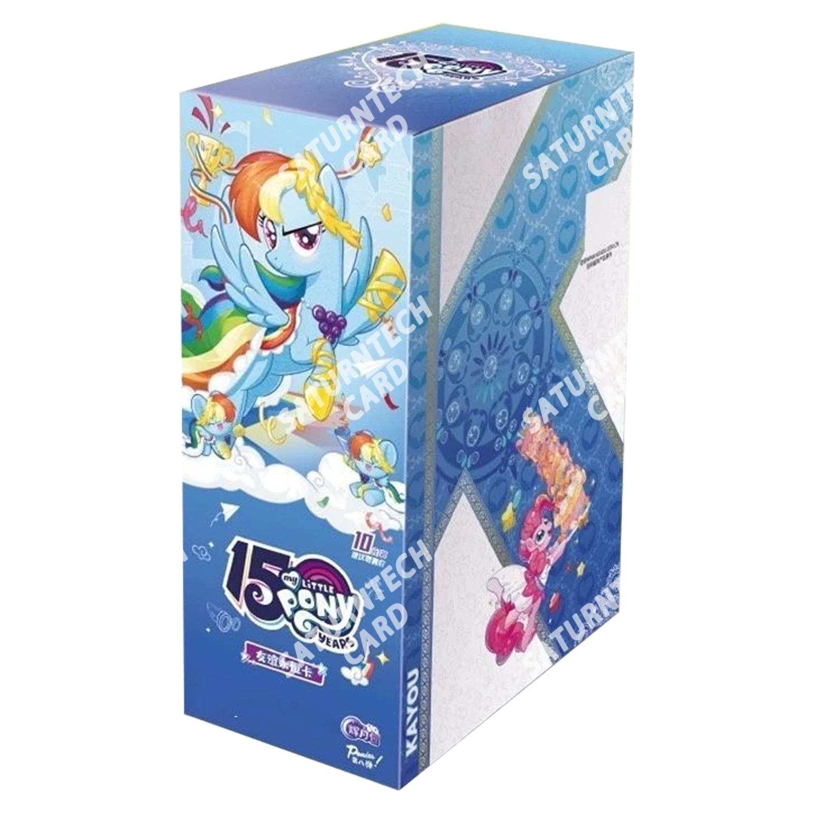 KAYOU حقيقية بلدي ليتل المهر بطاقة 40th الذكرى الصداقة الخيال العجائب لطيف SC SGR بطاقات لعبة هدية بطاقة الأميرة