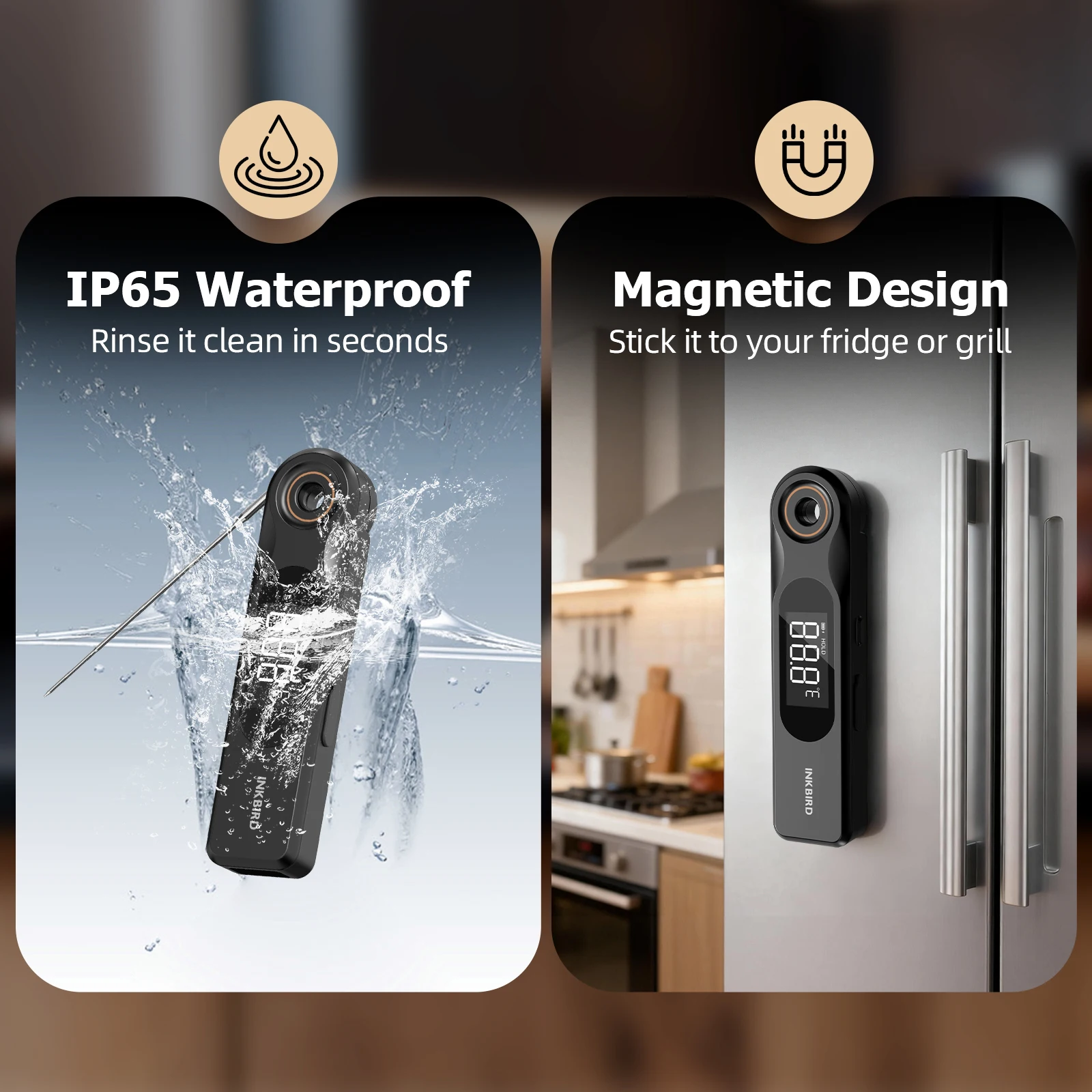 INKBIRD IHT-51K Çift Ekranlı A - Digital Hygrometer Probe incelemesi ve fiyatı