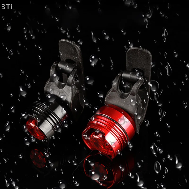 Flash per bici Fanale posteriore per guida notturna Luce per kicker impermeabile Lampada posteriore per bicicletta a LED Spia di sicurezza per ciclismo Parti stradali MTB
