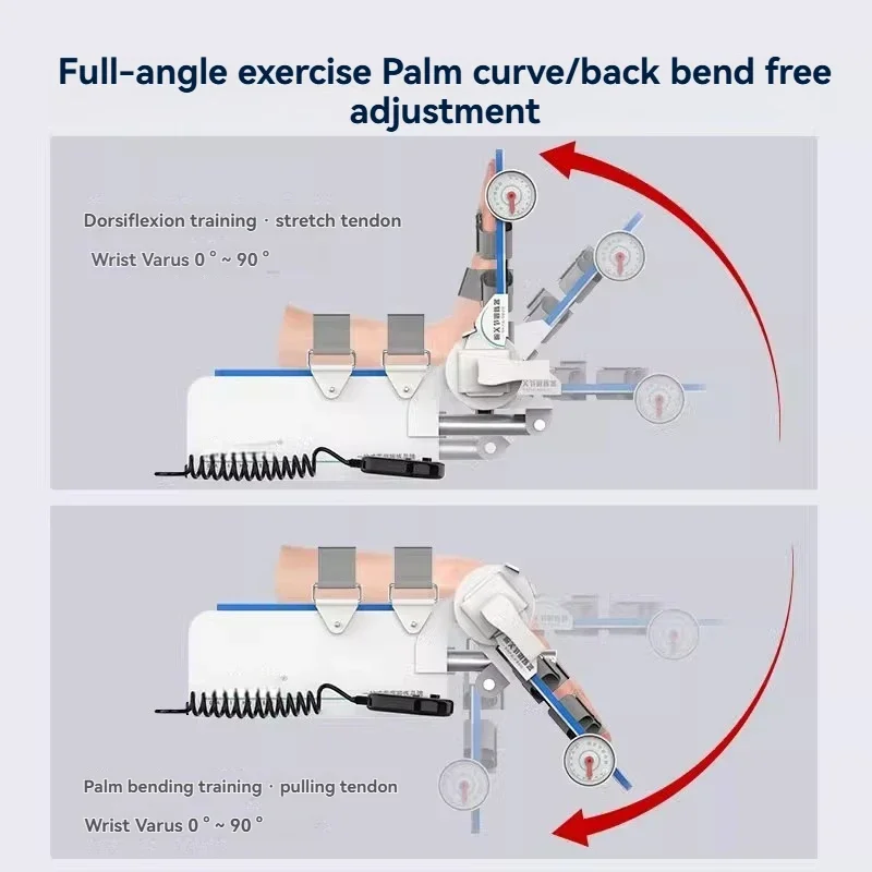 2026 Intelligent Wrist Joint Exercise Equipment Hand Stiff Palm Up and Down Palm Flexion Activity Angle Stretcher
