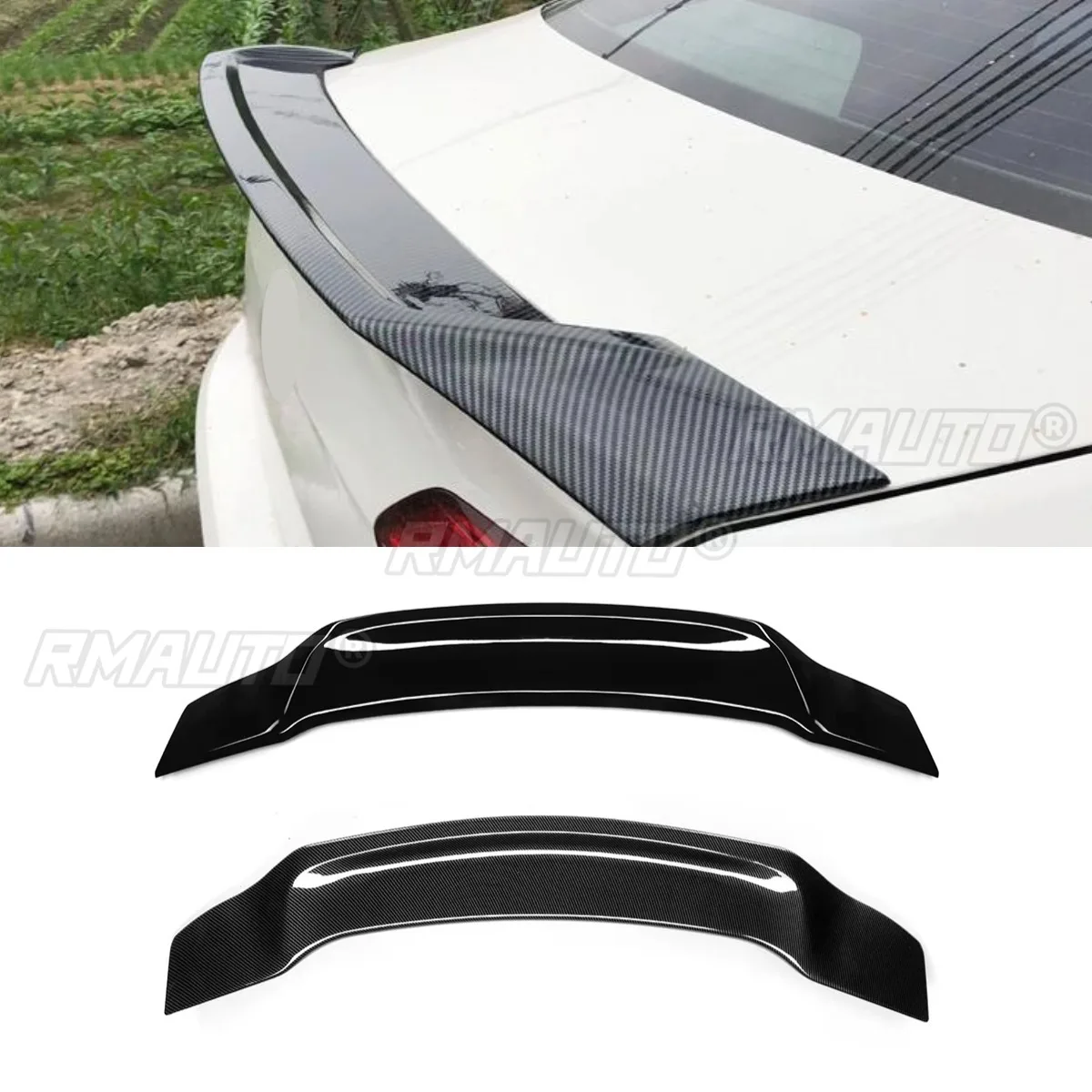 

For Volkswagen Lamando 2015-2021 Rear Trunk Spoiler Wing Rear Roof Spoiler Roof Wing Body Kit Car Accessories