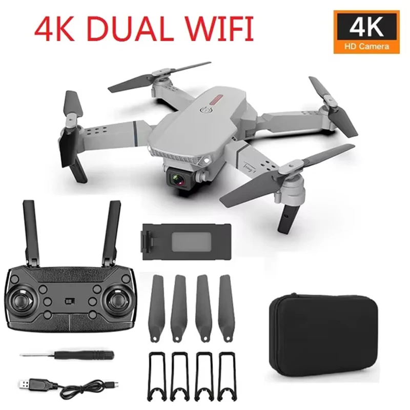 New E88 Drone 4K Fo… - image