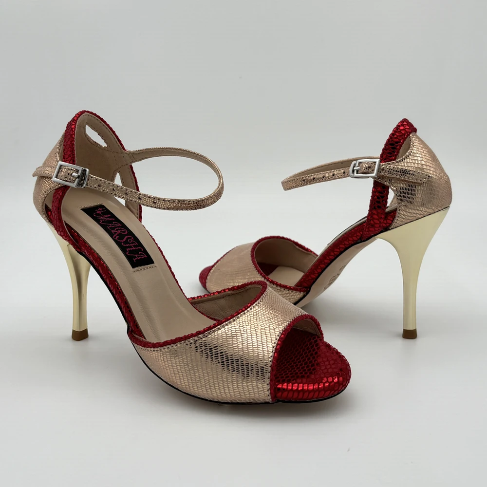 

НОВИНКА: Танцевальные туфли для аргентинского танго, кожаные, с жесткой подошвой, каблук 7,5 см/9 см, для вечеринок, бесплатная доставка. Туфли для фламенко, двухцветные, кожаные.