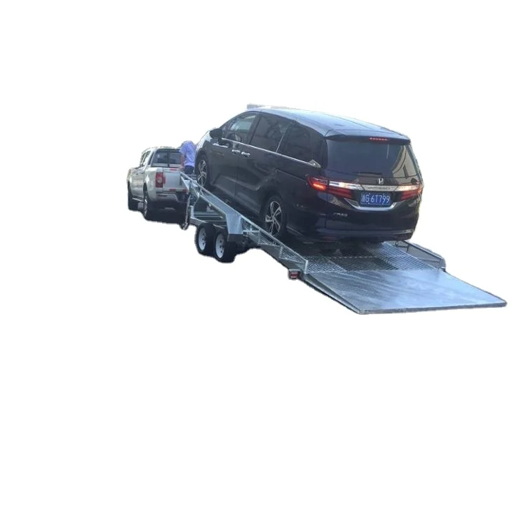 2025 Hot Sales Galvanized Car Trailer Heavy Duty Multi-Purpose Utility Trailer