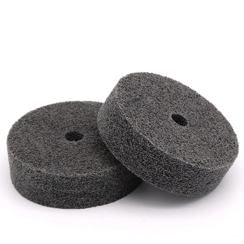 1PCS 75*20*10MM Nylon Fiber Polishing Wheel Abrasive Tools Grinding Head Non Woven Polishing Wheel For Desktop Grinder