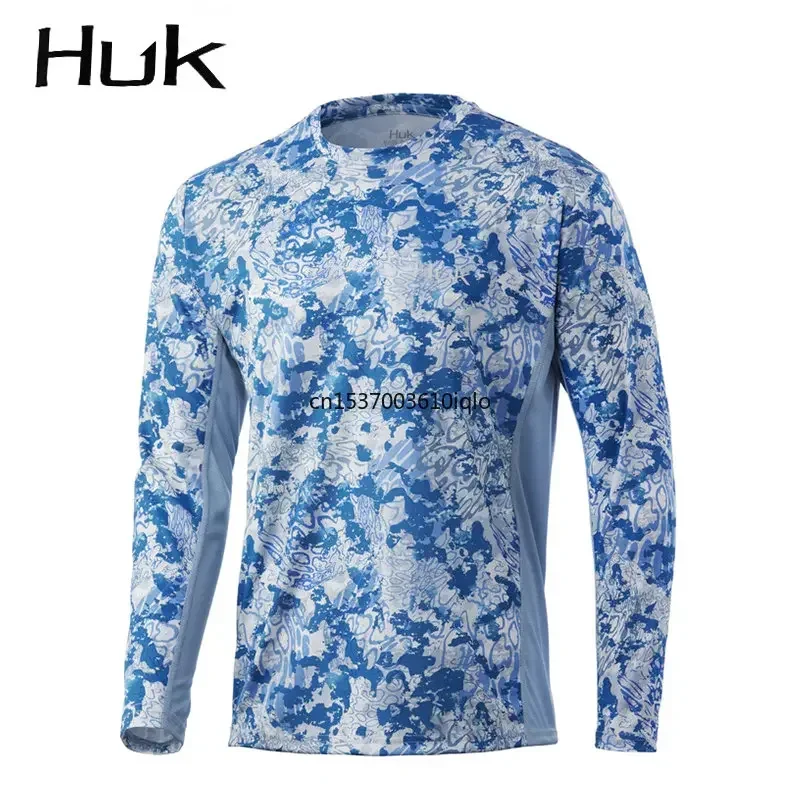 New Fishing Clothing Men's Vented Long Sleeve Uv Protection Sweatshirt Breathable Tops Summer Fishing Shirts Camisa