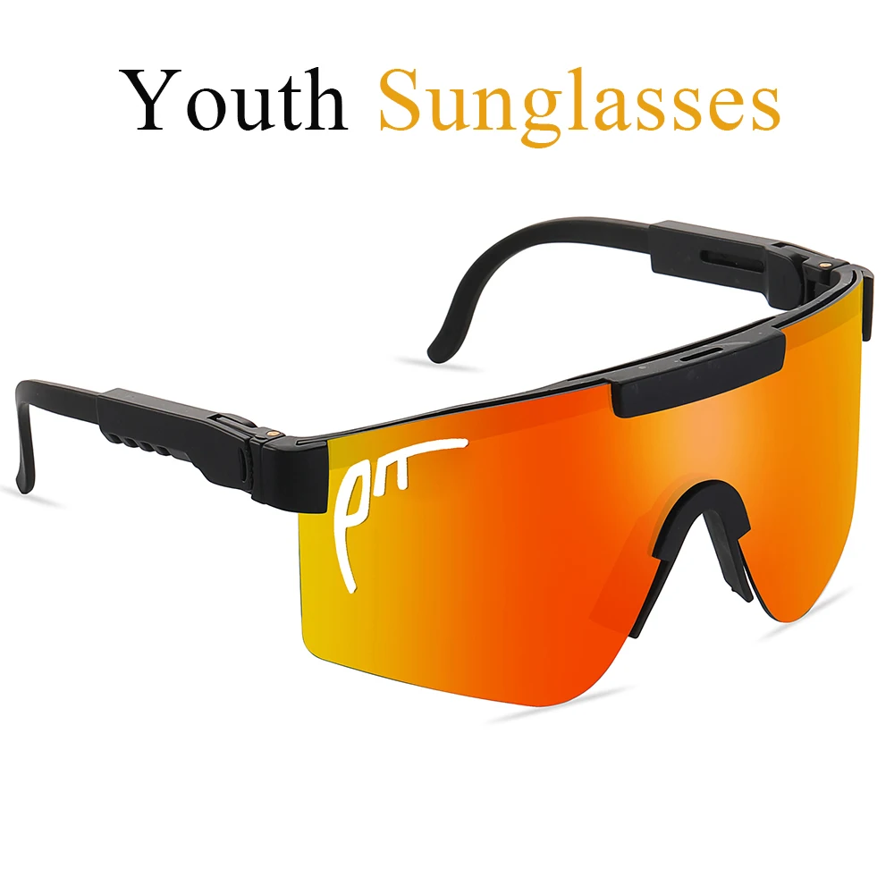 PIT Viper Outdoor Youth Sunglasses UV400 Men Women Cycling MTB Sport Goggles Bike Bicycle Hinking Eyewear Festival Without Box