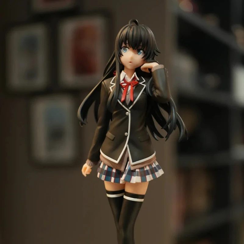 私の手作りの青春ロマンスストーリーのフィギュア - 桜田ユナ スタンディングフィギュア デスクトップデコレーション アニメコレクターファン向け