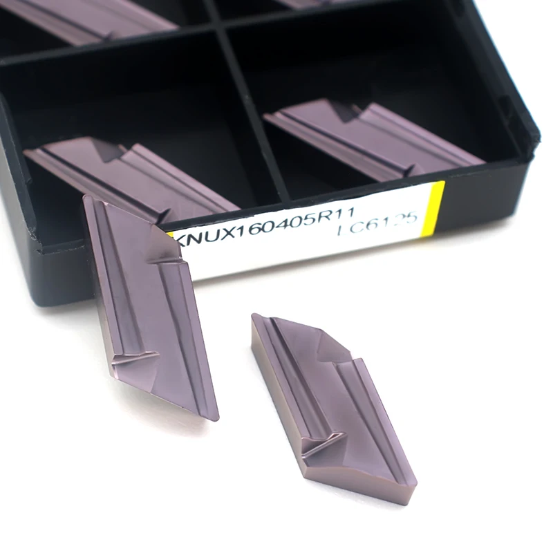 Tungsten Carbide Turning Insert CNC Metal Lathe Cutting Tools KNUX 160405 R11  Profiling Machining Roughing Blade