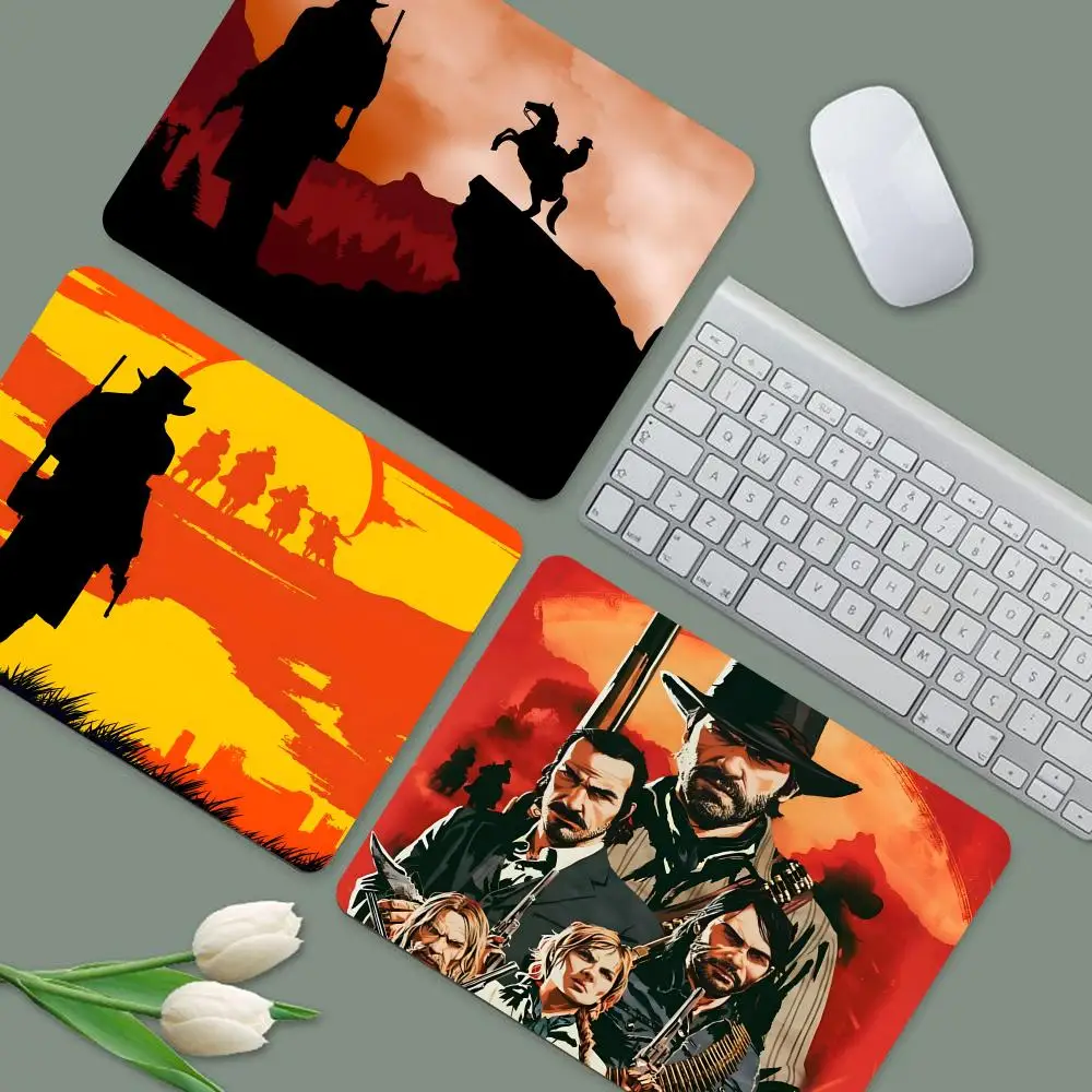 Red D-Dead R-Redemption 2 Mouse Pad Mouse Pad 220x180x2mm Mousepad Gamer Mause Pad Keyboard Mat Mouse For Computer Mat