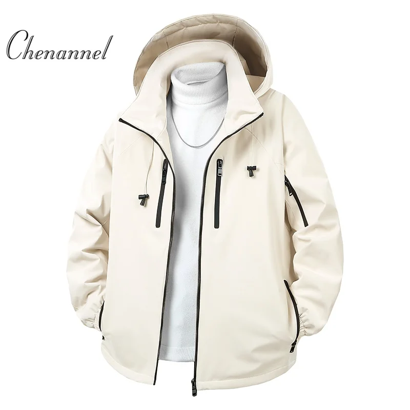 

New Autumn Winter Men's Jacket, Outdoor Casual Simple Fashionable Work Jacket