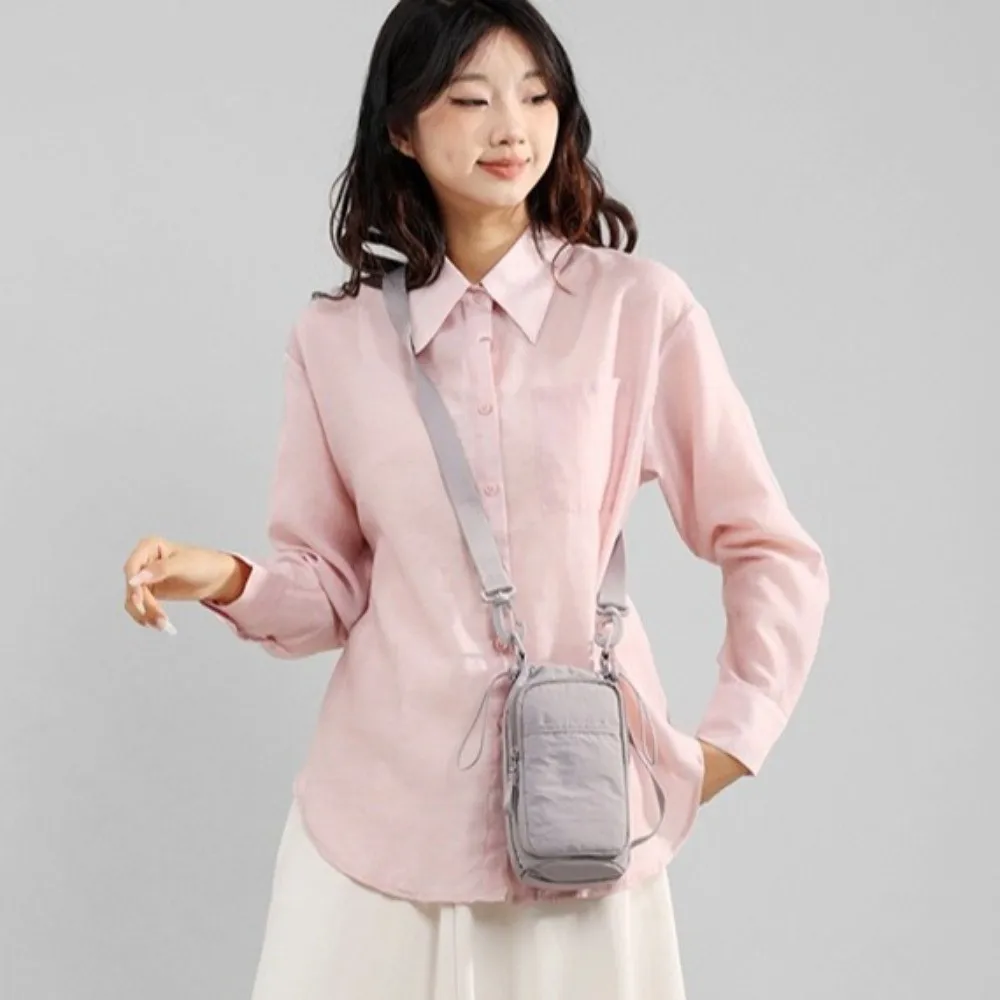 

Многофункциональная сумка-кроссбоди для телефона, нейлоновая сумка для хранения бутылок с водой, квадратная сумка большой вместимости, женская сумка для фитнеса, для активного отдыха