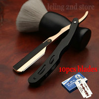 Professional Manual Shaver Straight Edge Stainless Steel Sharp Barber Razor Folding Shaving Beard Trimmer Cutter