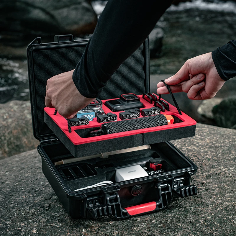 

STARTRC 2 Layer Carrying Case For Insta360 ACE/ACE Pro 2 Camera Accessories Storage Case Waterproof Box Travel Portable Suitcase