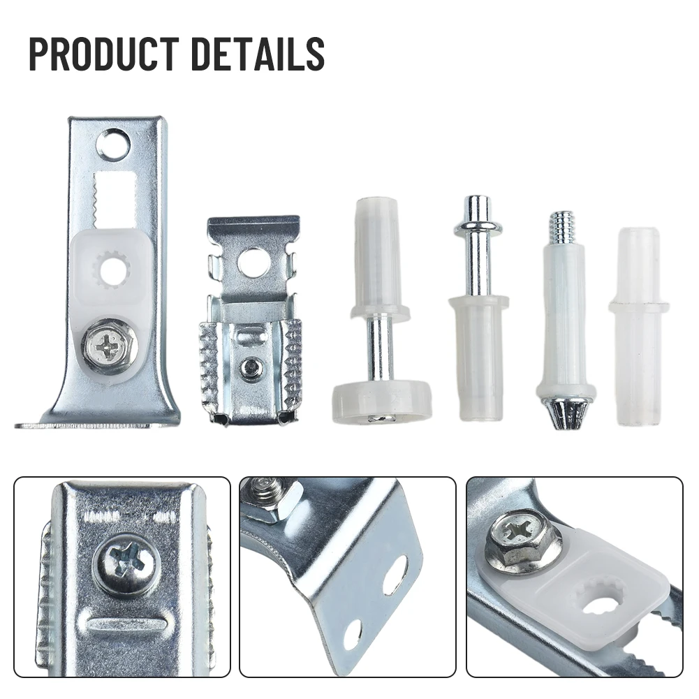 Practical Thick Doors Door Hardware Repair Bi-Fold Easy To Install Metal Nylon Reliability 1\\\\\\\