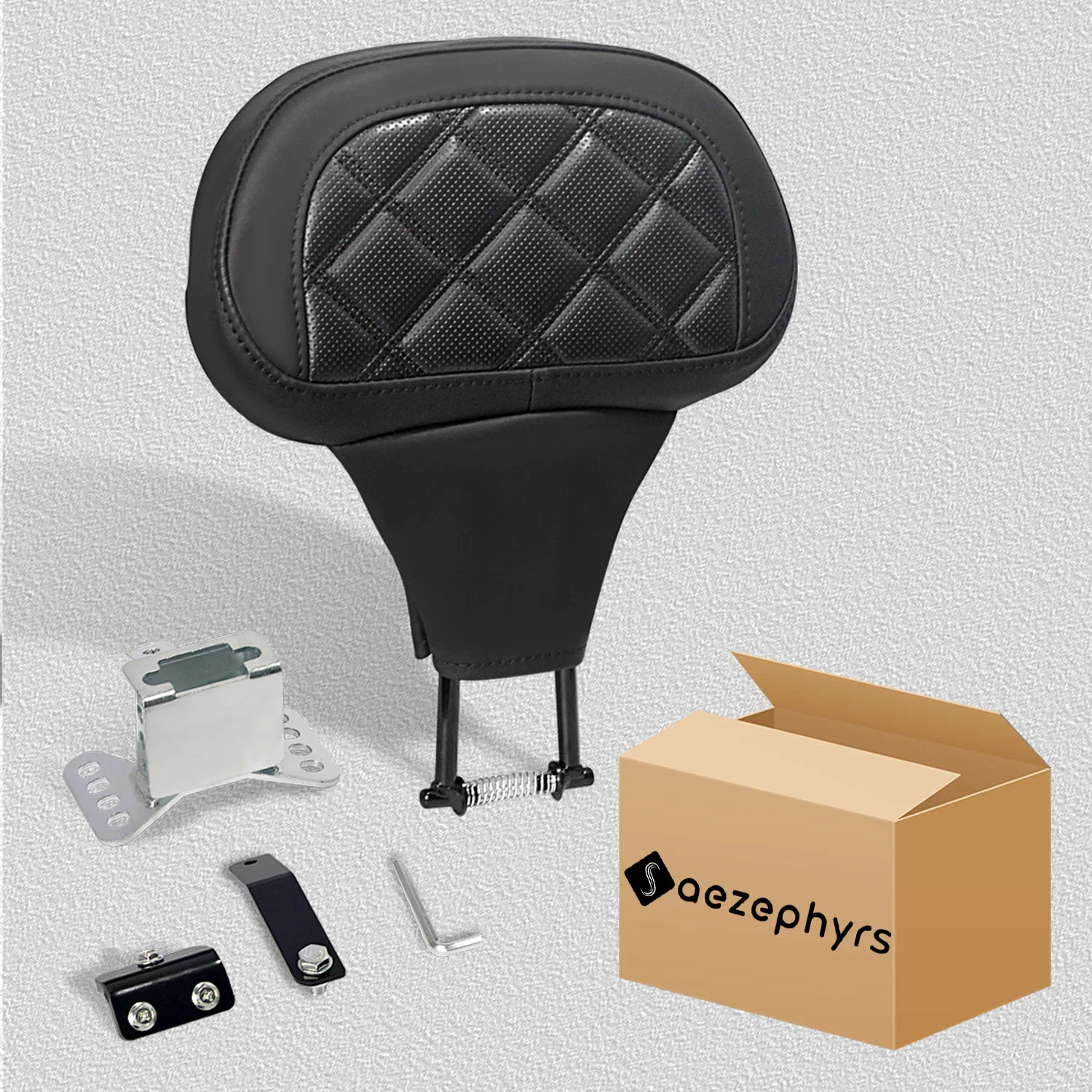 Motorfietsbestuurder rugsteun kussen montage kit verstelbaar afneembaar  voor Harley Touring CVO Electra Glide Street Glide FLHX Road King FLHR Road Glide FLTRX Ultra Limited FLHTK 2009-2025
