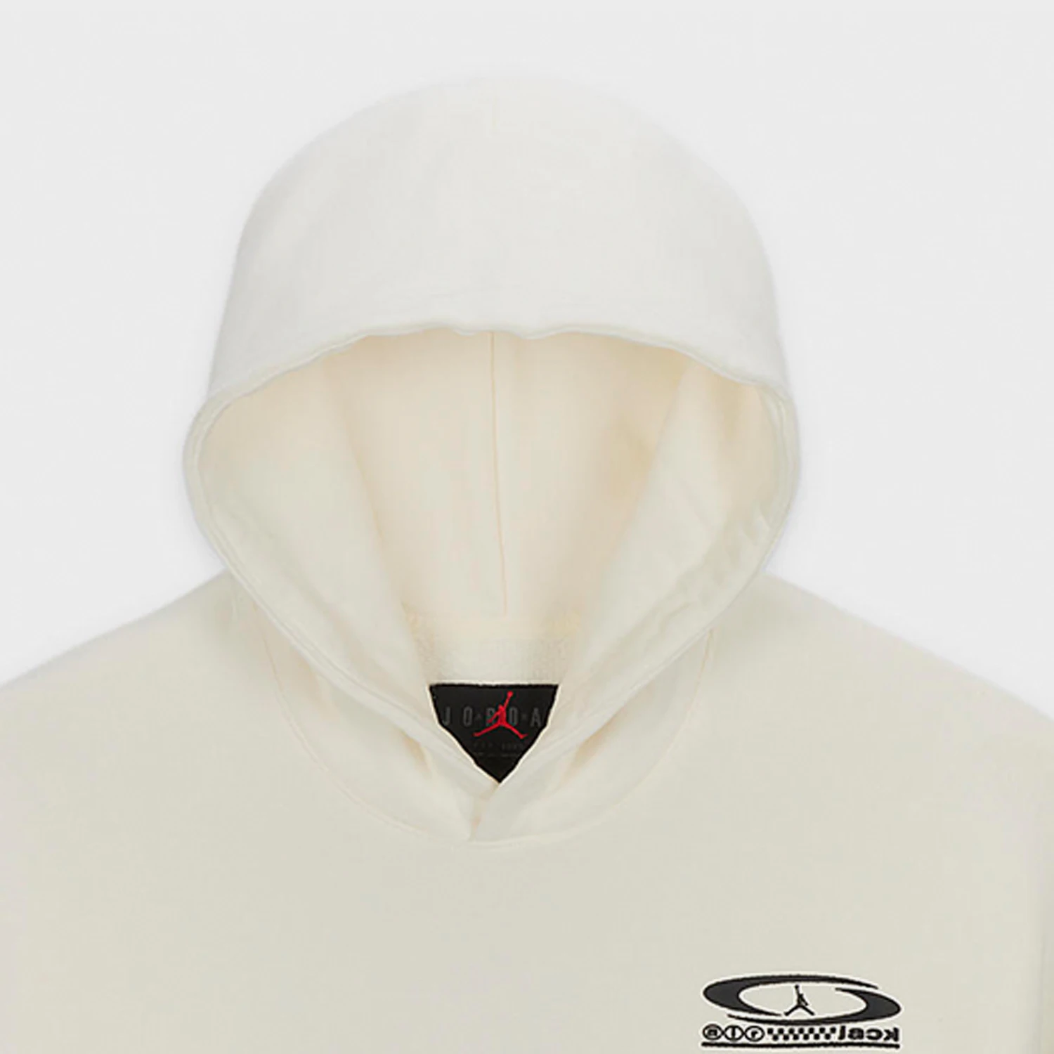 Nike genuine JORDAN men's hooded minimalist printed sweatshirt pullover DZ5503-133