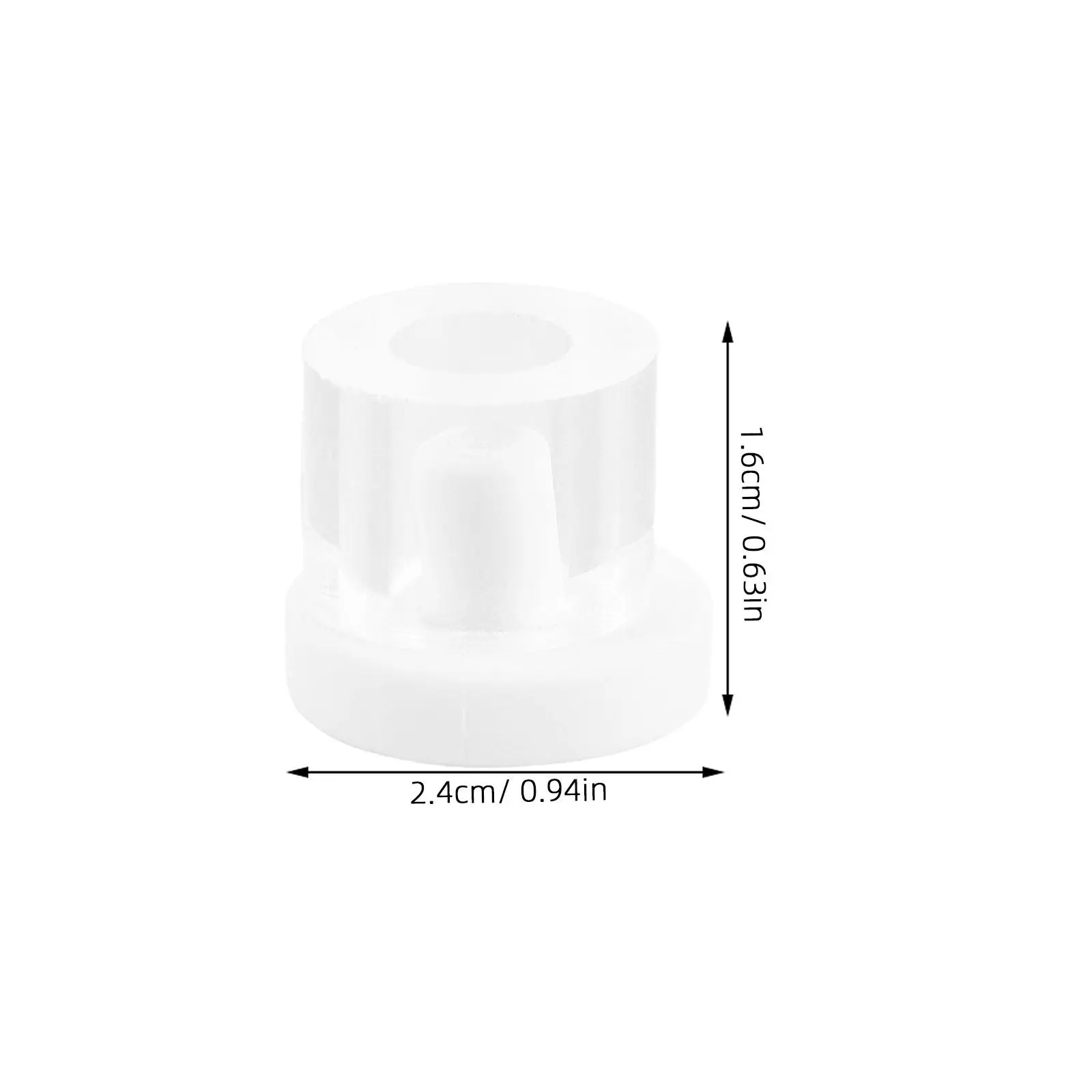 Coral Fragment Plug 1Set T-type Acrylic Base Ceramic Tray Bracket Fish Tank Decor Breeding Support Safe Materials Enhance