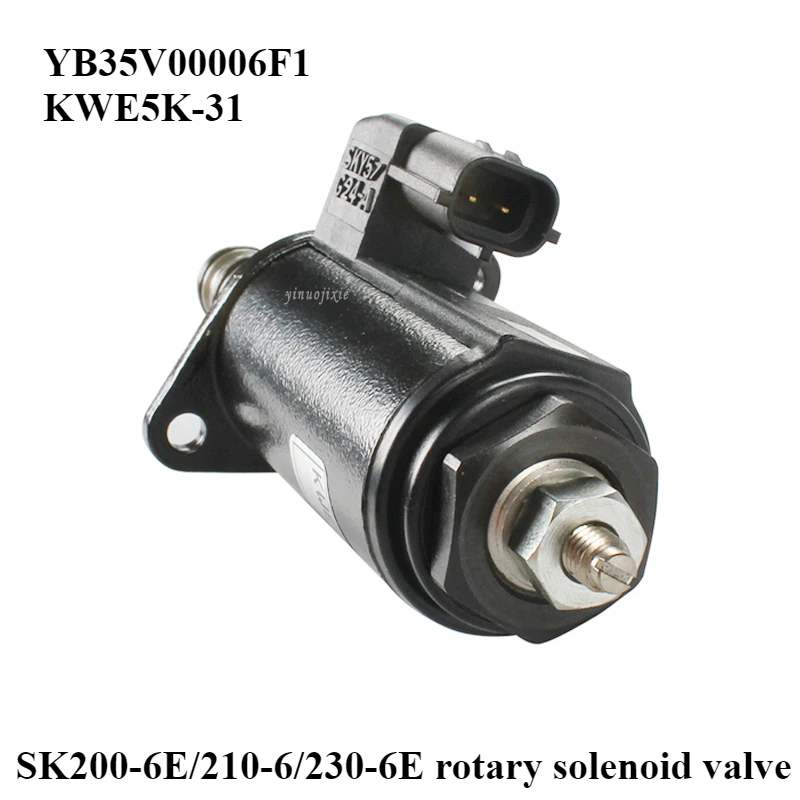 

YB35V00006F1 Rotary Solenoid Valve for SK200-6E/210-6/230-6E Excavator Accessories of Shengang Excavator