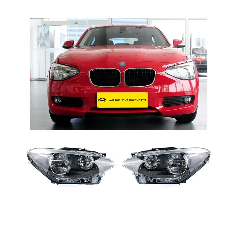 

JDMCMA Автозапчасти фары для bmws серии 1 2012-2013 галогенные фары F20 полув сборе 63117229671 63117229672