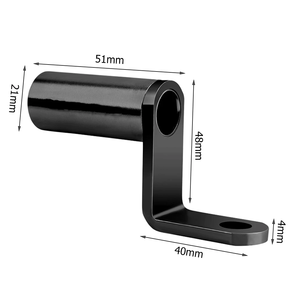 Support de téléphone portable en alliage d'aluminium, support de téléphone pour moto, siège de Conversion, rétroviseur, adaptateur de guidon pour vélo électrique