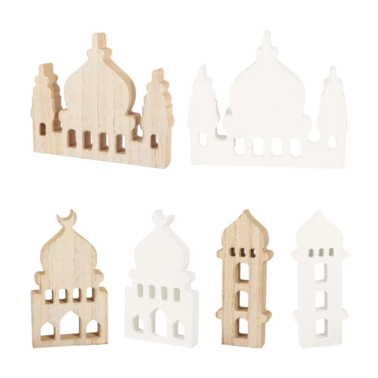 Ramadan Decoration Sculpture Housewarming Decorative Gift Figurine for Table Centerpieces Office Desktop Bookshelf Hallway