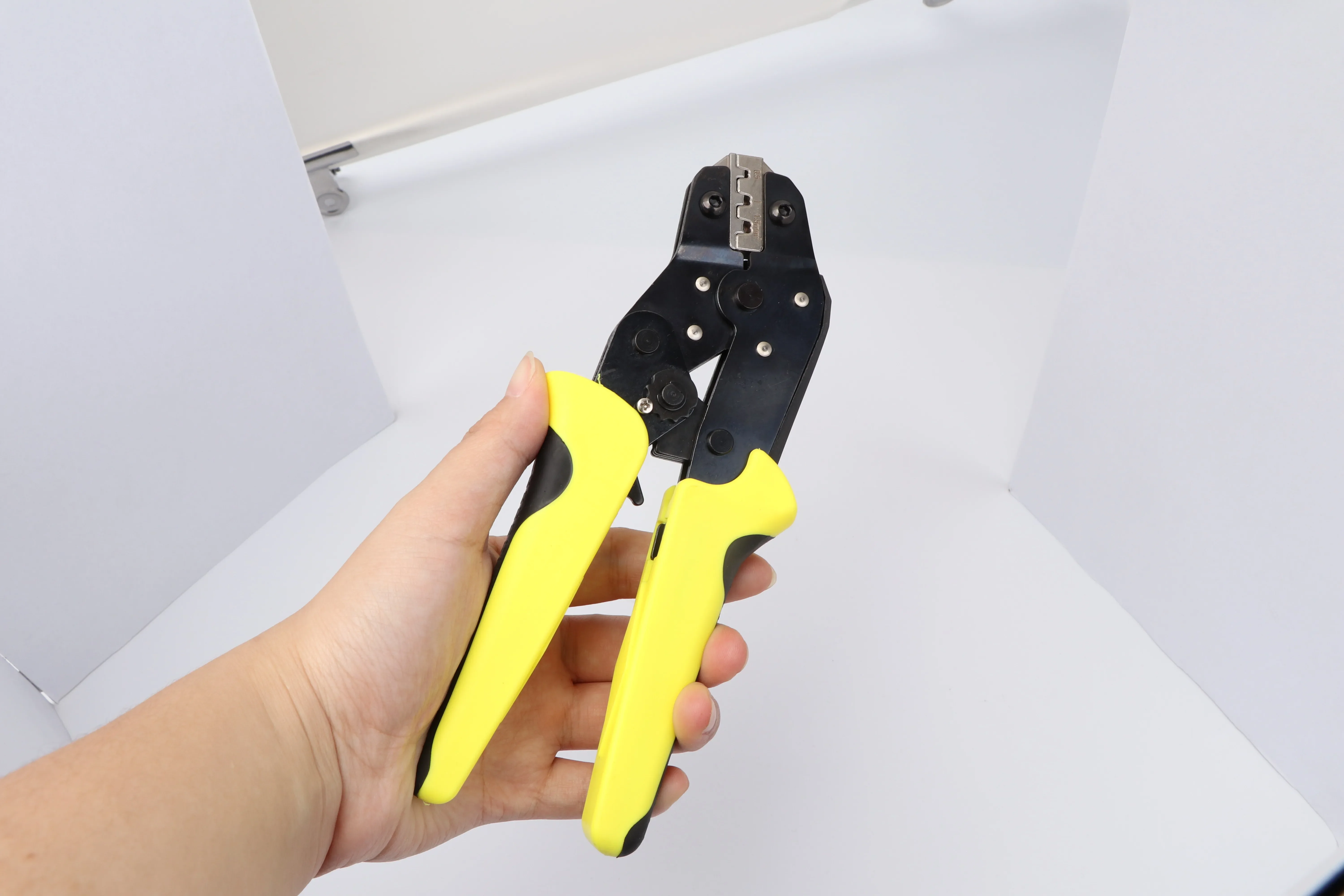 0.25-6 mm2 Wire Crimper Multitool Engineering Carbon Steel Ratchet Cord End Terminals Pliers Crimping Tool Ferramentas Manuais