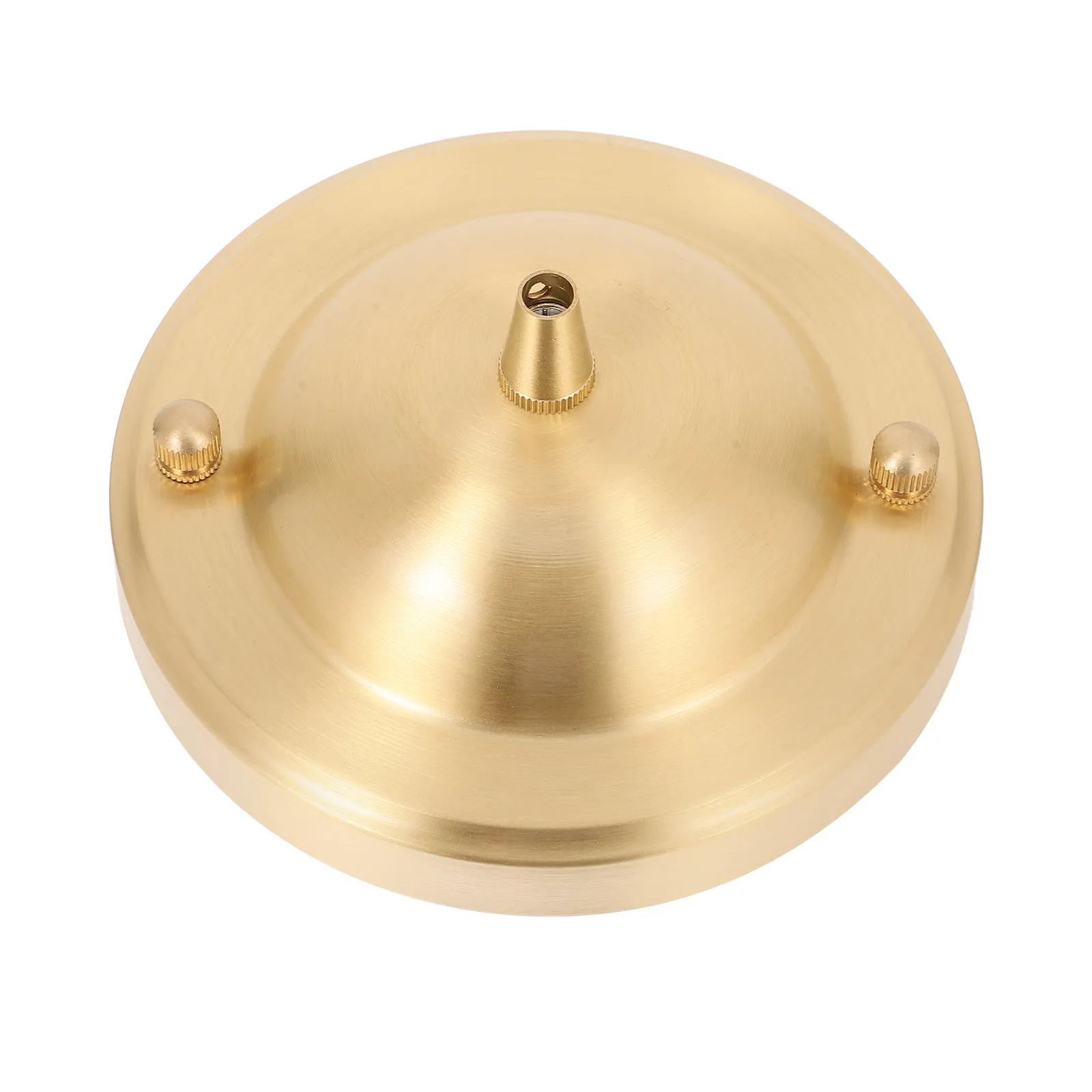 

1pc Copper Canopy Ceiling Light Plate Vintage Style For Living Room Bedroom Nursery Lightweight Mounting Bracket Led Light