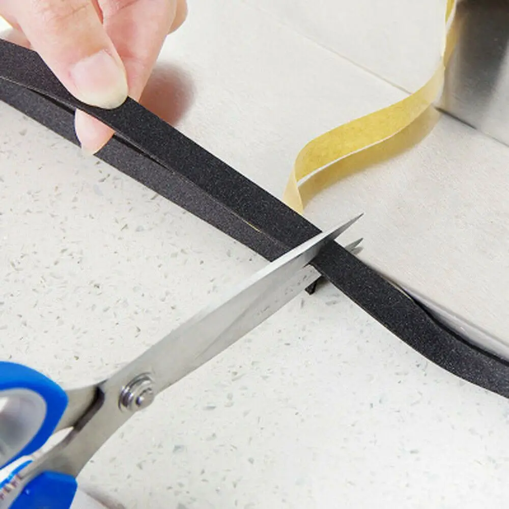 10M Single Sided Window Door Anti-collision Foam Sponge Tape EVA Weather Stripping Rubber Seal Strip
