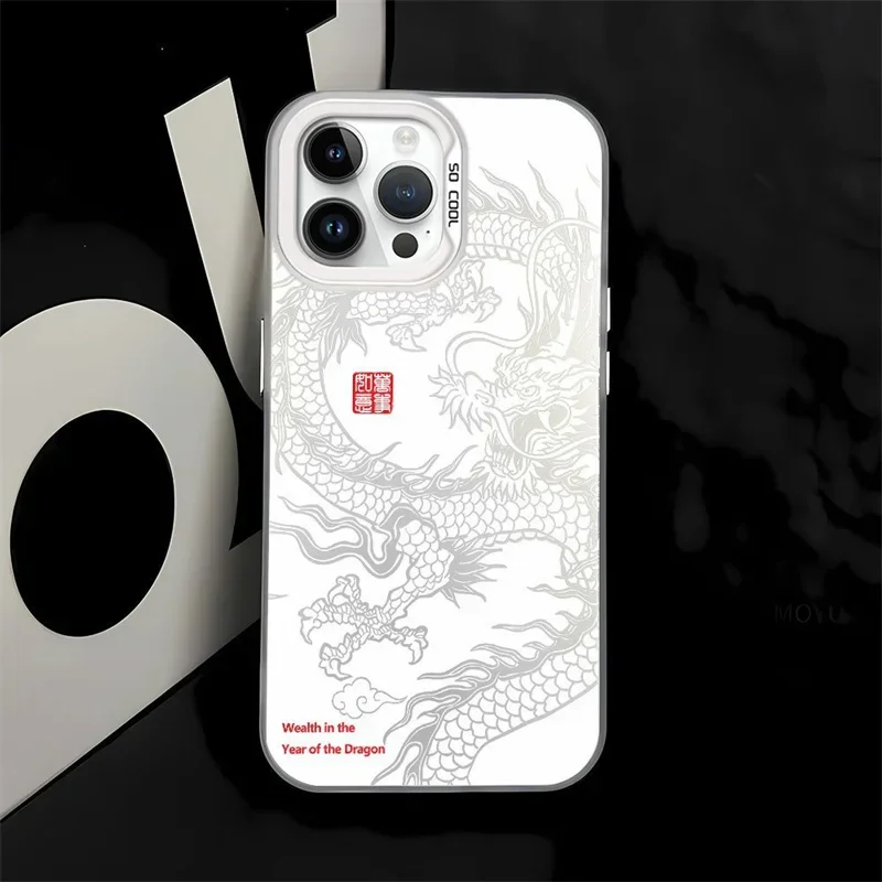 드래곤 토템 케이스 OPPO Realme C55 C53 C75 C65 C63 C51 C31 C33 C35 C12 C15 C21Y C25Y C25 C20 C11 8 9 13 10 11 12 14 Pro Plus 용