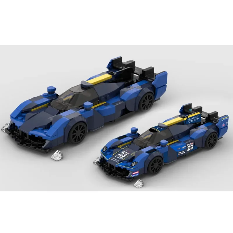 

MOC-212413 Classic Supercar Racing Building Block Model 349 PartsMOC Creative Boy Kids Birthday Building Blocks Toy Gift
