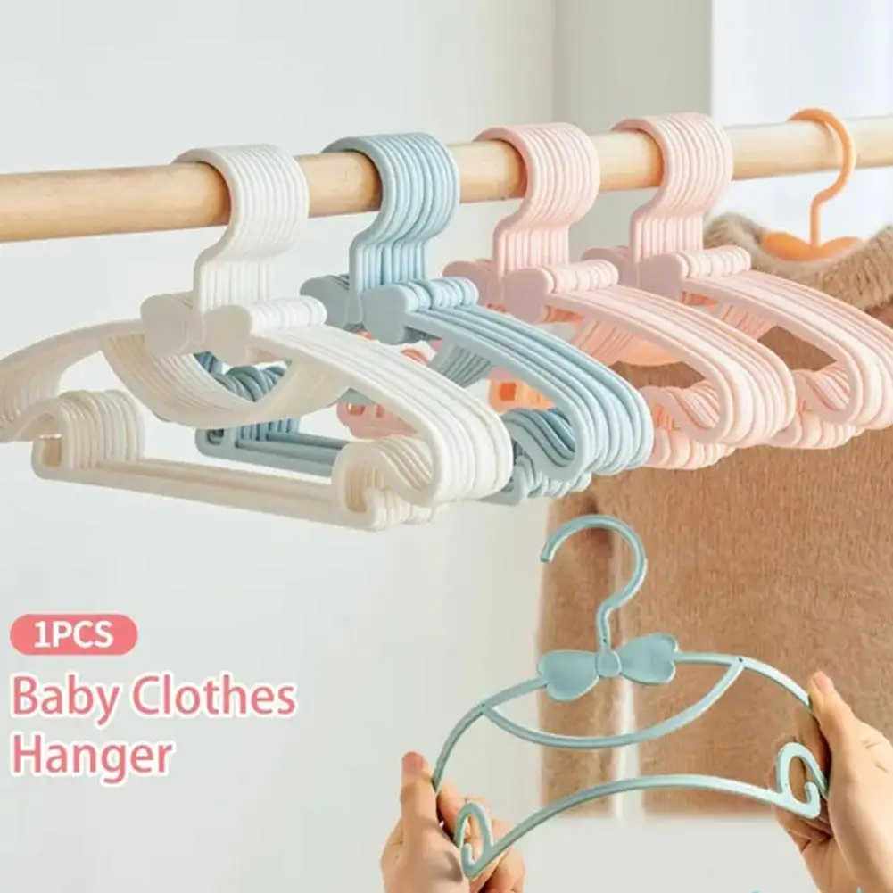 Baby Hangers Children Coats Storage Hanger Closet Organizer Kids Clothes Hanger Racks Portable Display Plastic Hangers Home