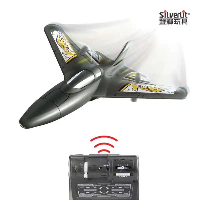 Nuovo aereo ad ala fissa Rc telecomandato Aliante Modello di veicolo aereo senza pilota Materiale resistente alle cadute Giocattoli elettrici per bambini