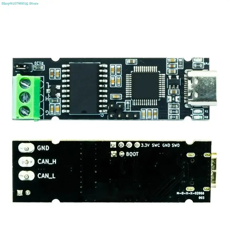

76HD USB CAN MODULE MODULE STM32F072C8T6 Процессор для тестирования и анализа в реальном времени для промышленной автоматизации