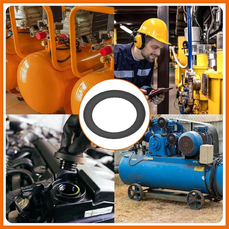 -A90P 3Pcs DAC-308 Piston Ring For Craftsman Air Compressor DAC-308 K-0650 For , Porter Cable & More Air Compressor Parts