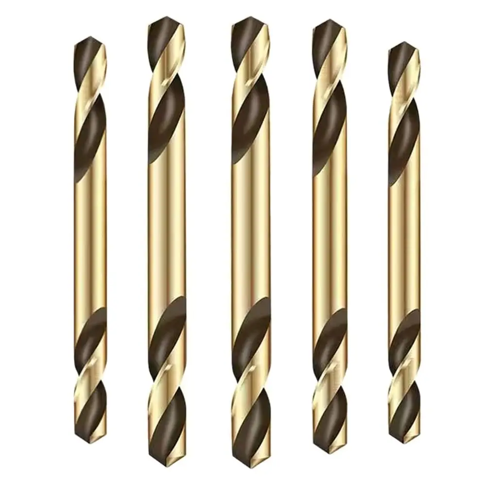 3,0-5,2 mm HSS metalen gatensnijder gereedschap boren punch gereedschap boorgereedschap dubbele kop spiraalboor