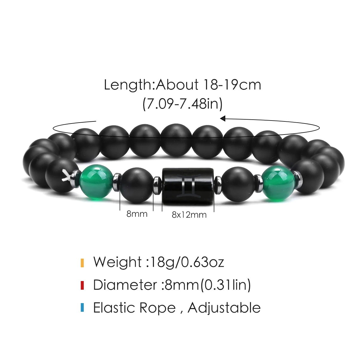 12 Zodiac Sign Bracelet Homme Constellation Bracelet for Men Aries Virgo Leo Libra Charm Bangle Women Friendship Jewelry on Hand