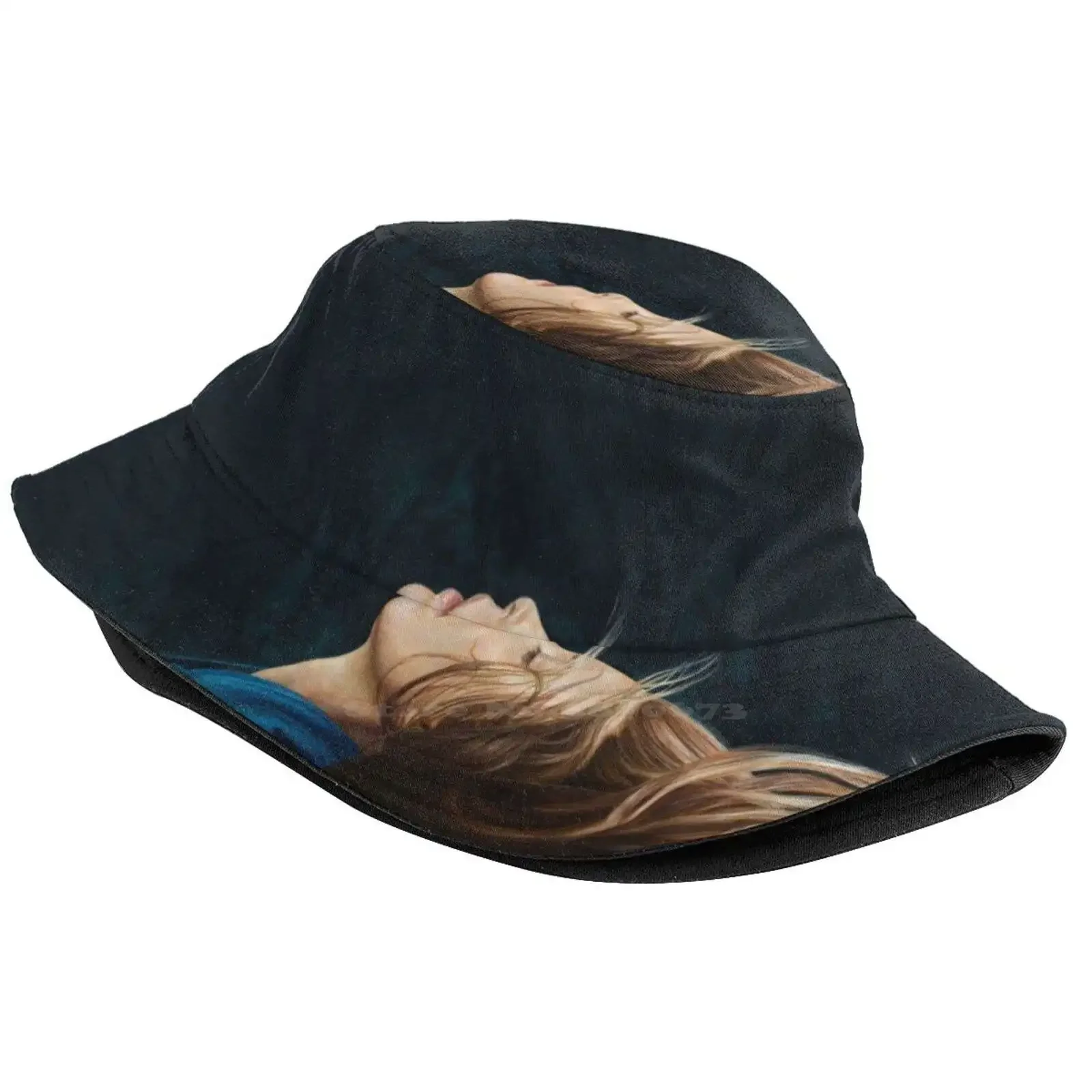 Ophelia Fishing Hunting Climbing Cap Fisherman Hats Realism Oilpainting