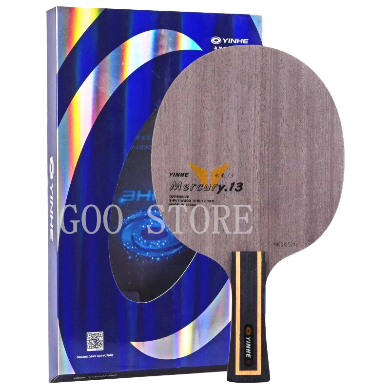 Yinhe Y13 Mercury 13 Y-13 Y13 Y 13 tenis stołowy pętla z włókna węglowego + atak ostrze do tenisa stołowego rakieta do ping-ponga